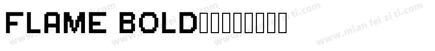 Flame Bold字体字体转换